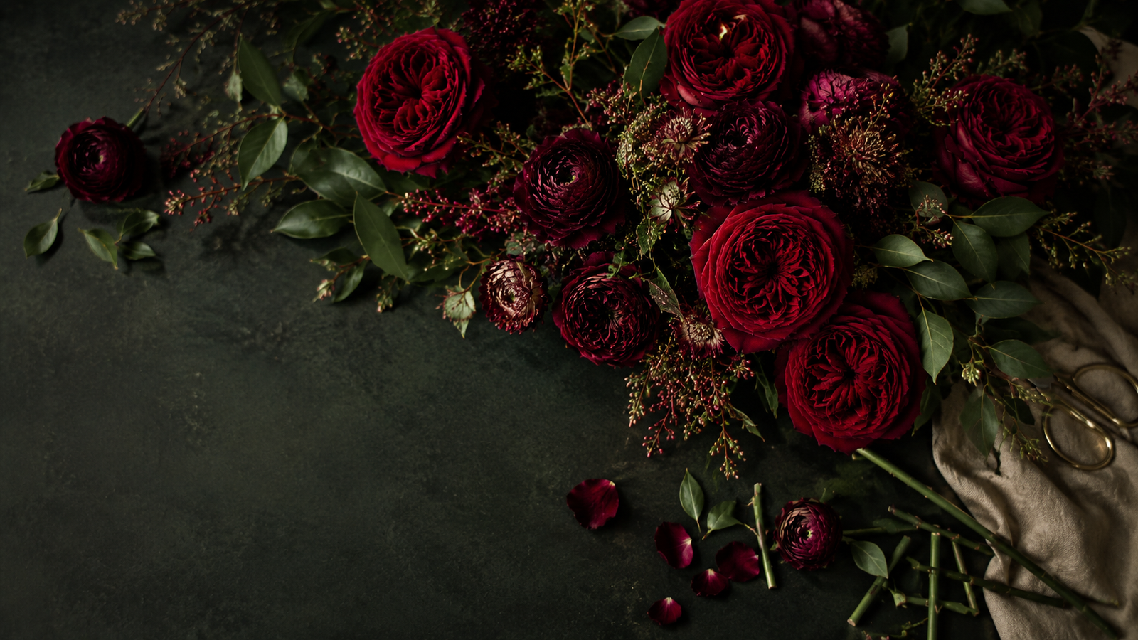 Flowers, composed like a love letter.